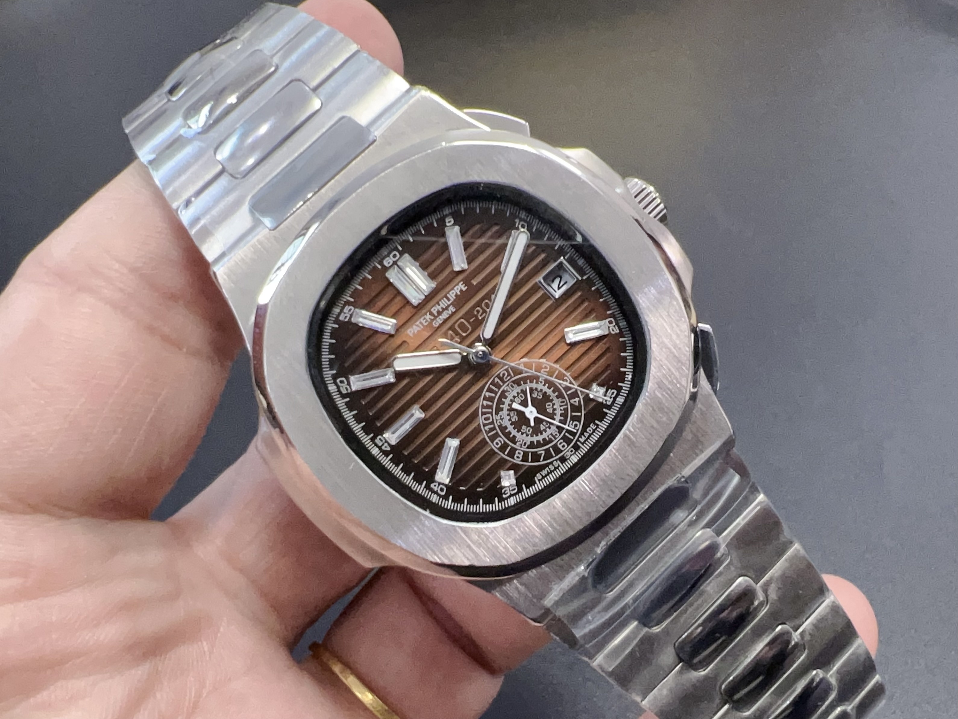 Men's Automatic Mechanical Watch 904L Stainless Steel 40  mm- PH 38