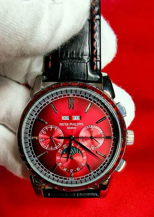 Men's Automatic Mechanical Watch 904L Stainless Steel 43 mm- PH 100
