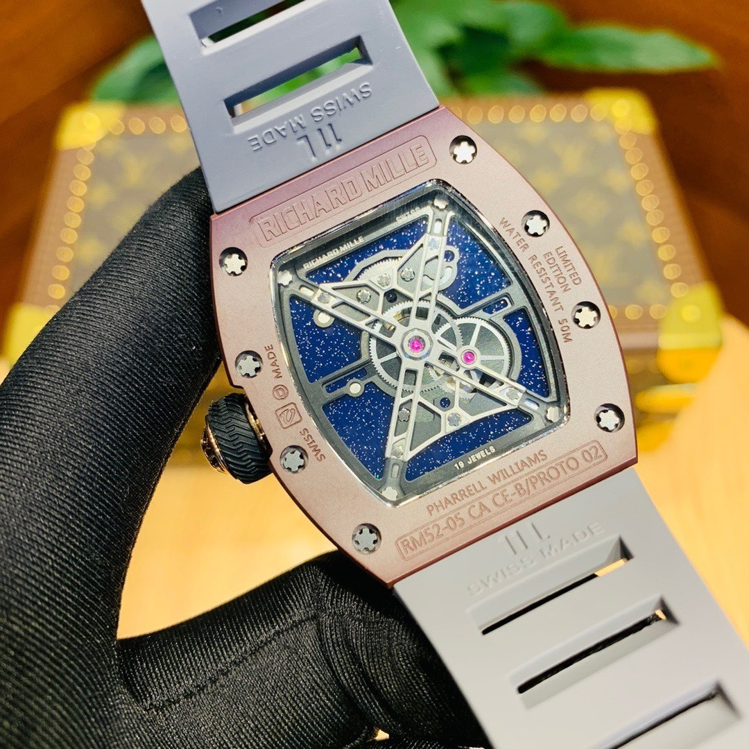 Men's Automatic Mechanical Watch 904L Stainless Steel 50x40  mm- RM  62