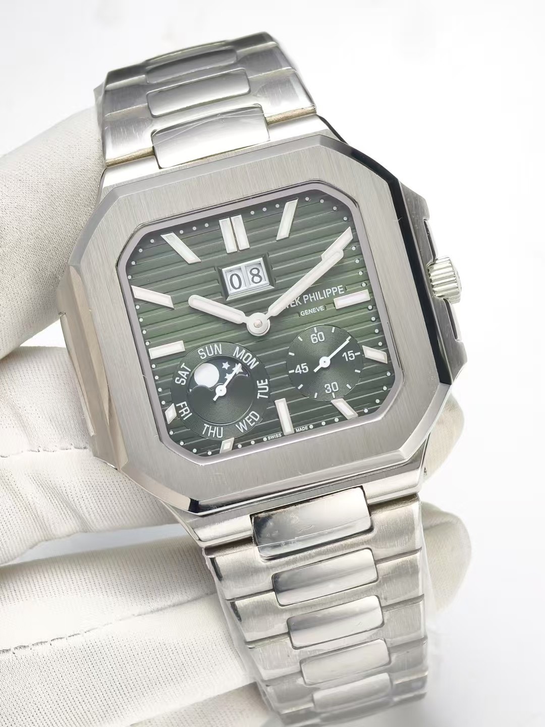 Men's Automatic Mechanical Watch 904L Stainless Steel 43 mm- PH  75