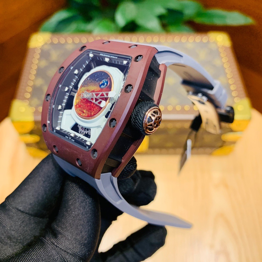 Men's Automatic Mechanical Watch 904L Stainless Steel 50x40  mm- RM  62