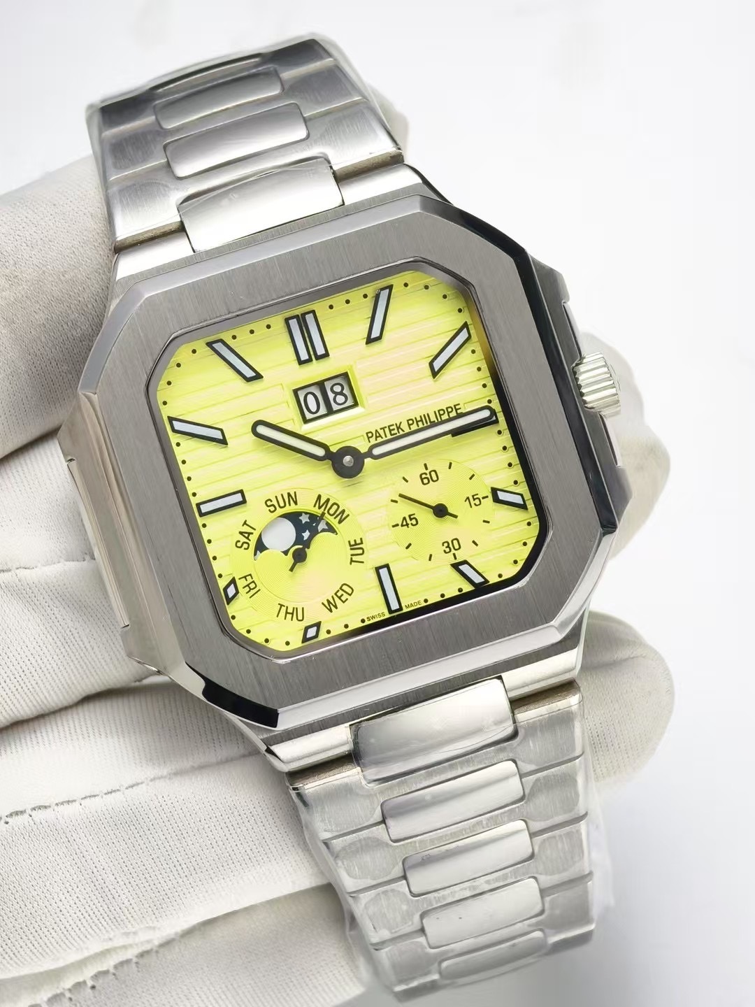 Men's Automatic Mechanical Watch 904L Stainless Steel 43 mm- PH  75