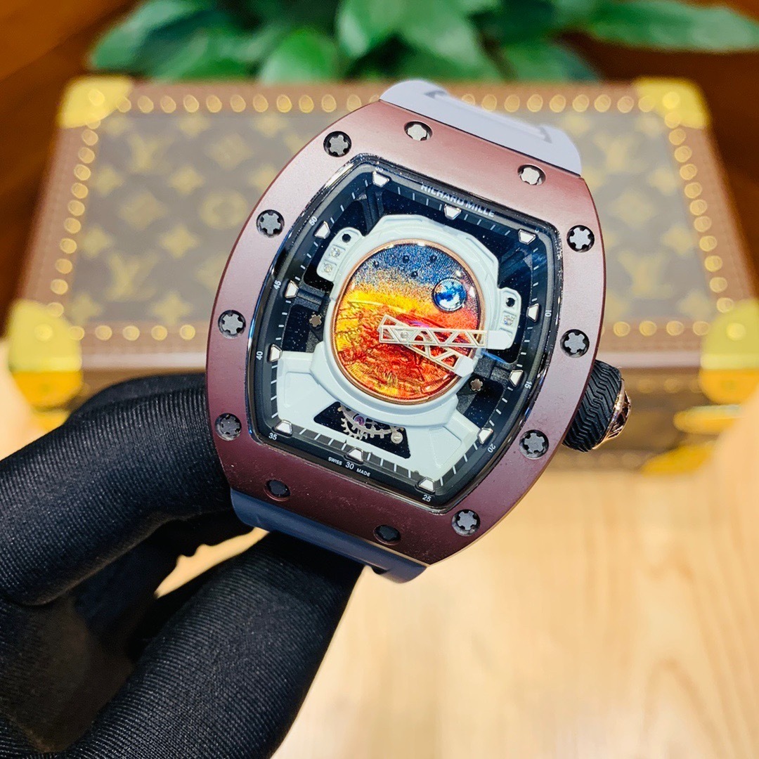 Men's Automatic Mechanical Watch 904L Stainless Steel 50x40  mm- RM  62