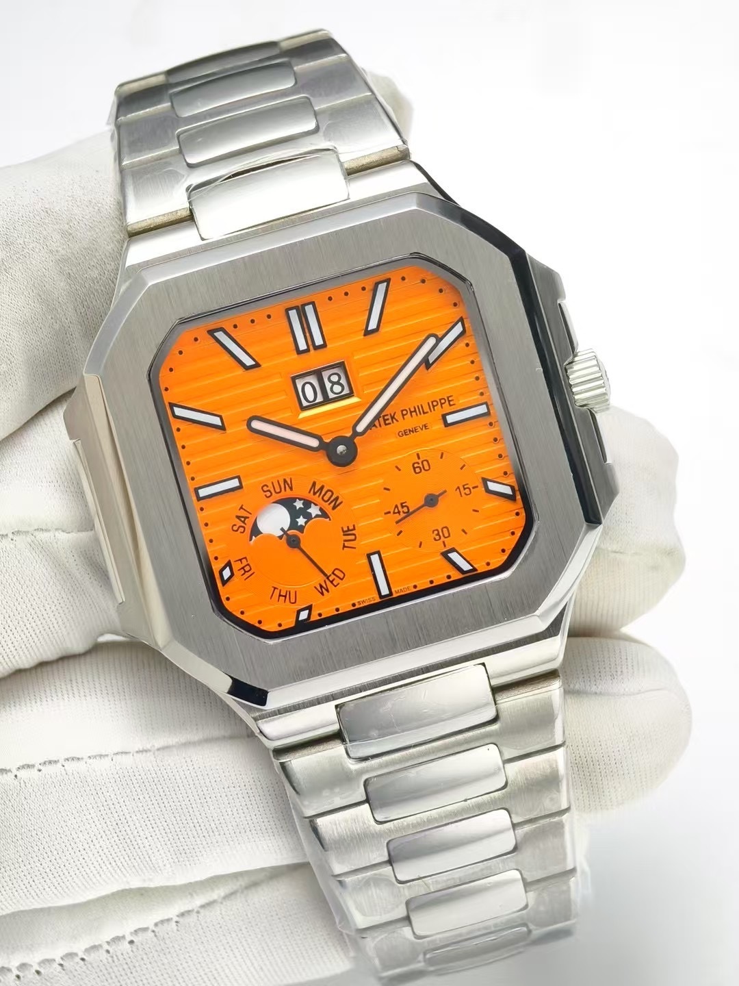 Men's Automatic Mechanical Watch 904L Stainless Steel 43 mm- PH  75