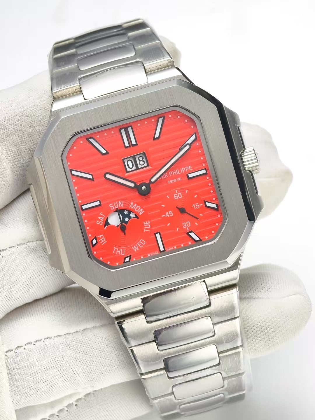 Men's Automatic Mechanical Watch 904L Stainless Steel 43 mm- PH  75