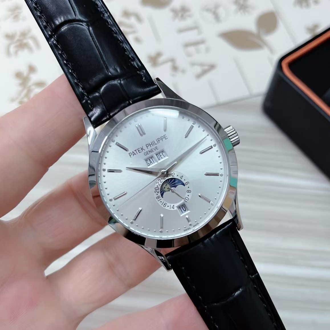 Men's Automatic Mechanical Watch 904L Stainless Steel 40 mm- PH  77