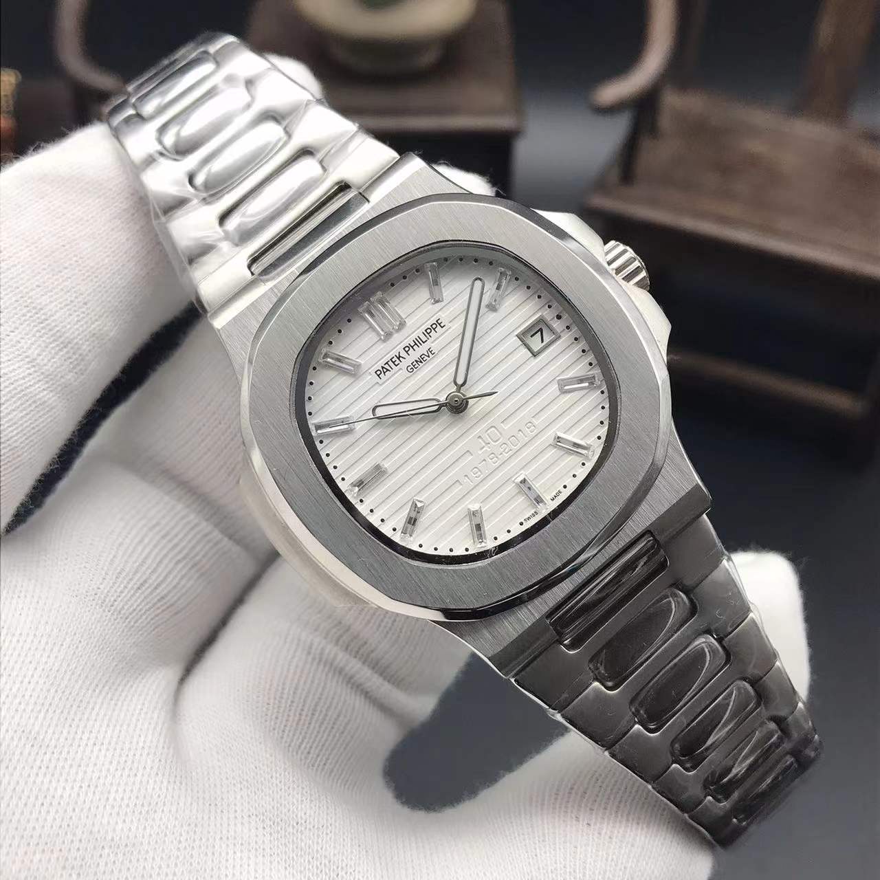 Men's Automatic Mechanical Watch 904L Stainless Steel 38 mm- PH  5