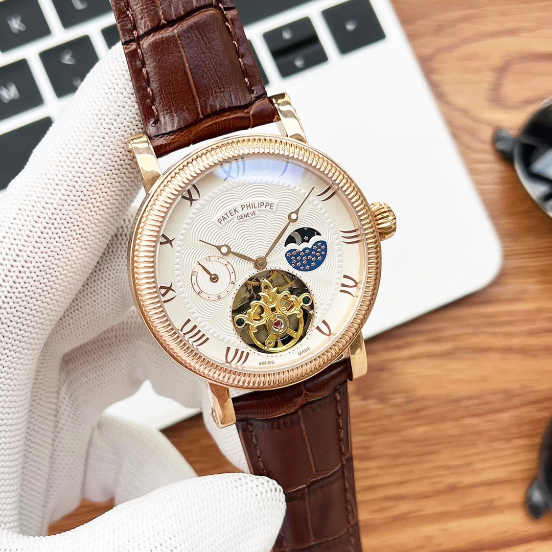 Men's Automatic Mechanical Watch 904L Stainless Steel 43  mm- PH  48