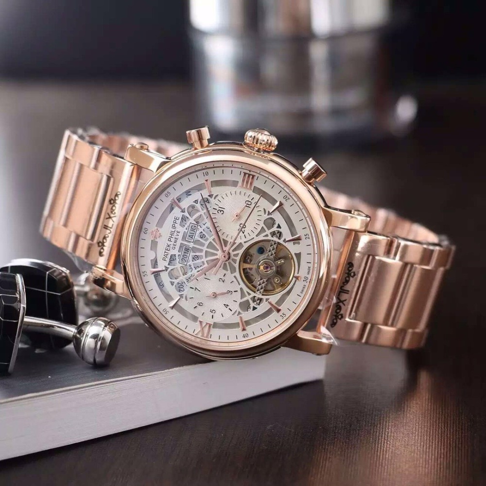 Men's Automatic Mechanical Watch 904L Stainless Steel 42  mm- PH  50