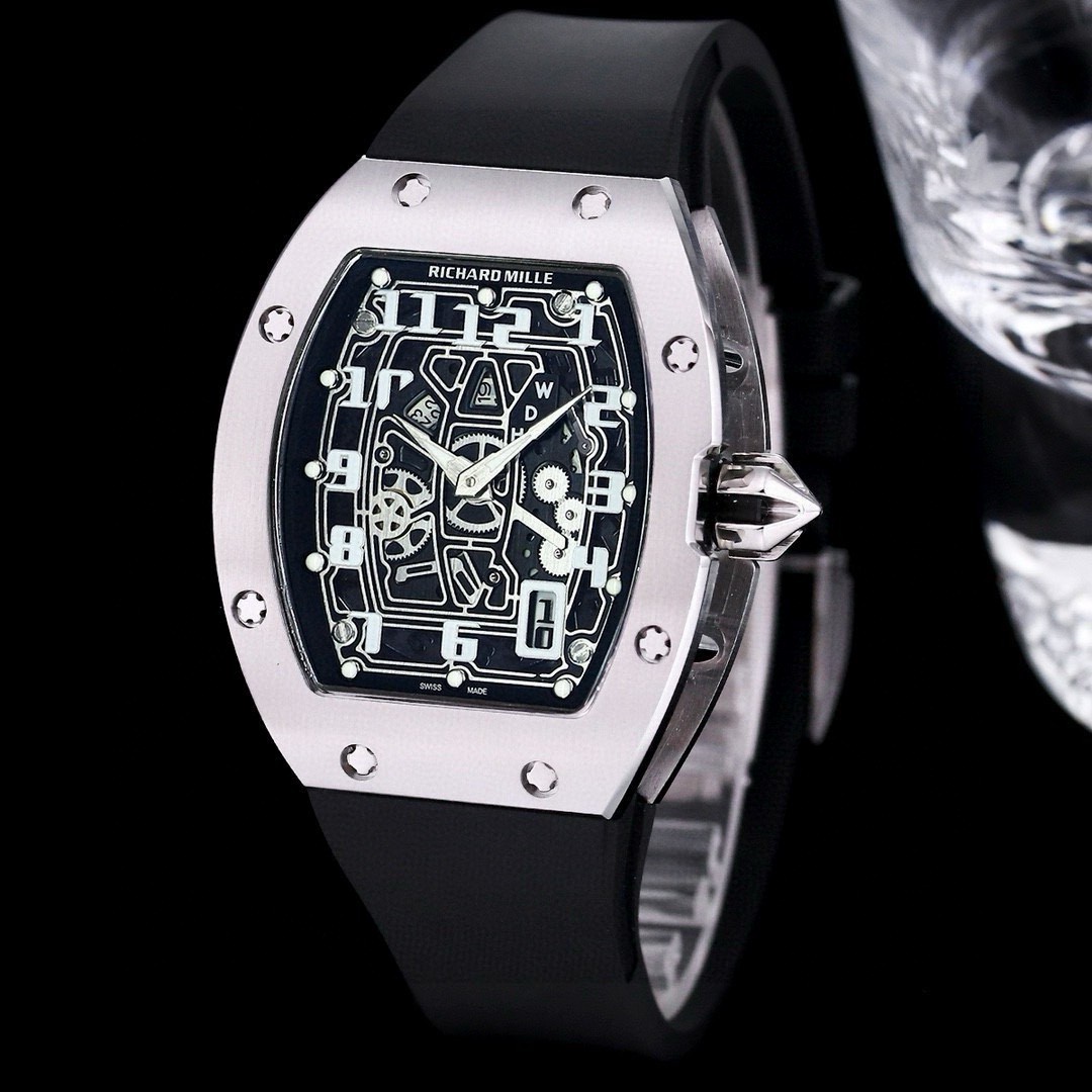 Men's Automatic Mechanical Watch 904L Stainless Steel 38  mm- RM  72