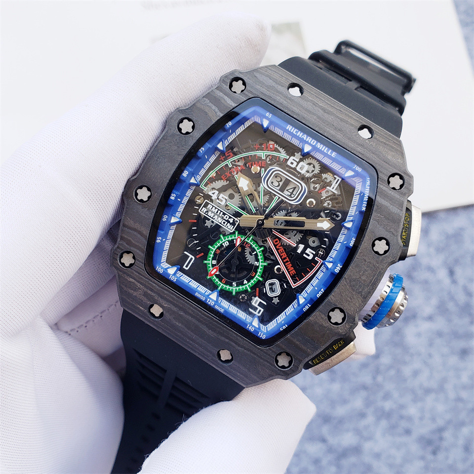Men's Automatic Mechanical Watch 904L Stainless Steel 44  mm- RM  67