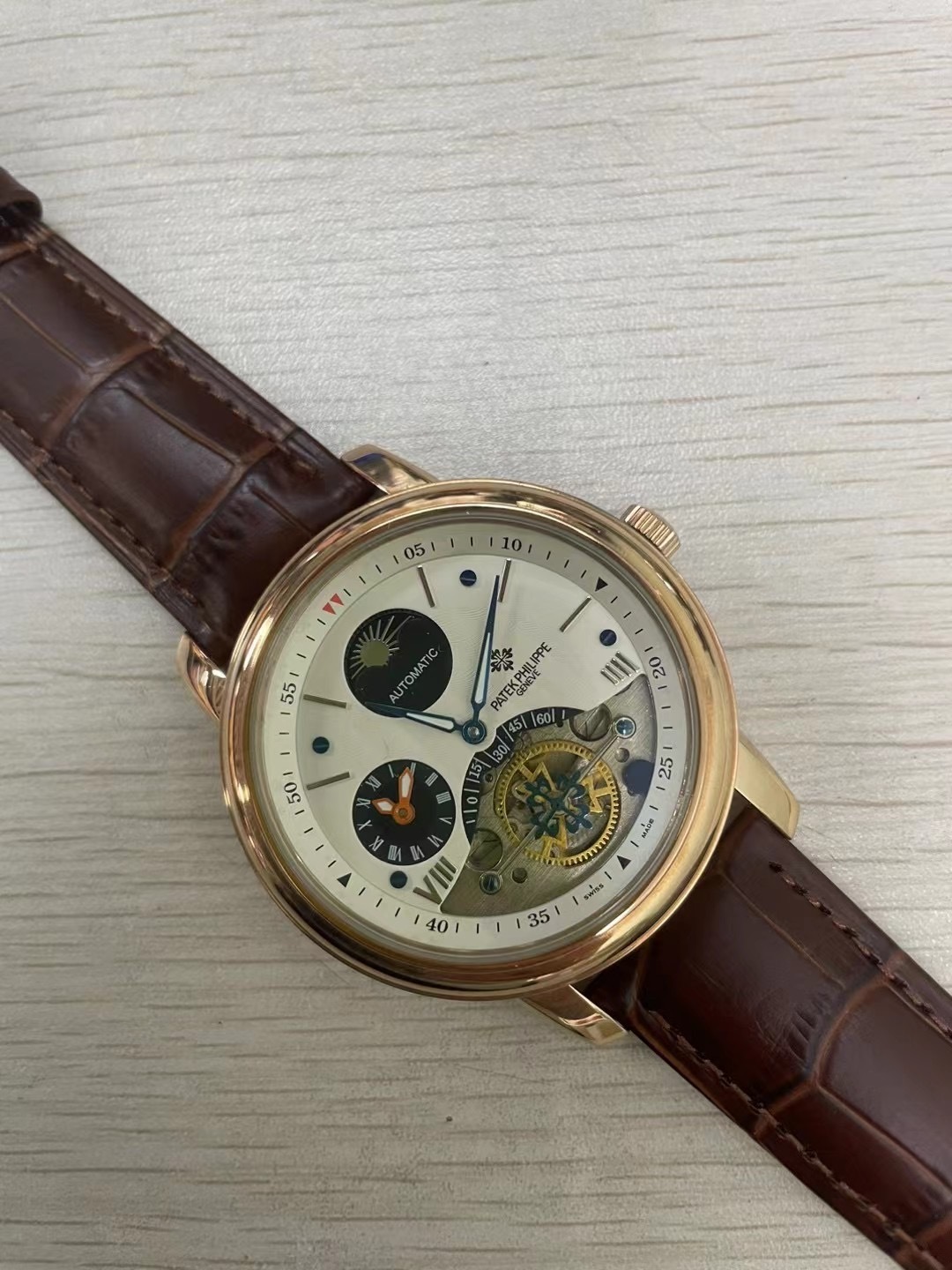 Men's Automatic Mechanical Watch 904L Stainless Steel 46 mm- PH  85