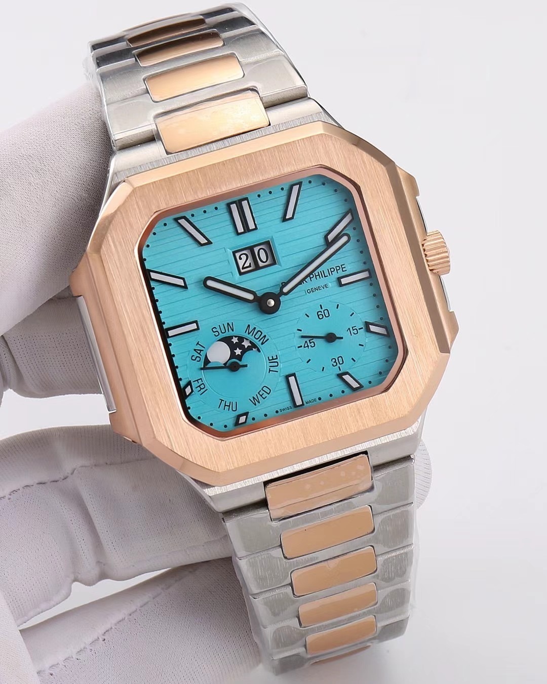 Men's Automatic Mechanical Watch 904L Stainless Steel 43 mm- PH  75