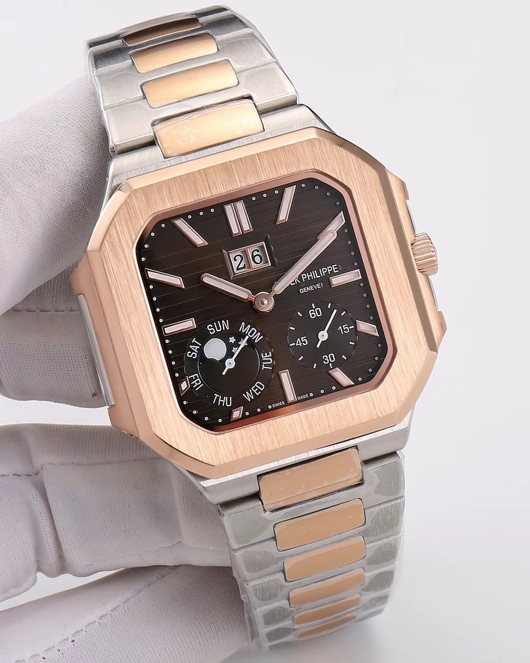 Men's Automatic Mechanical Watch 904L Stainless Steel 43 mm- PH  75