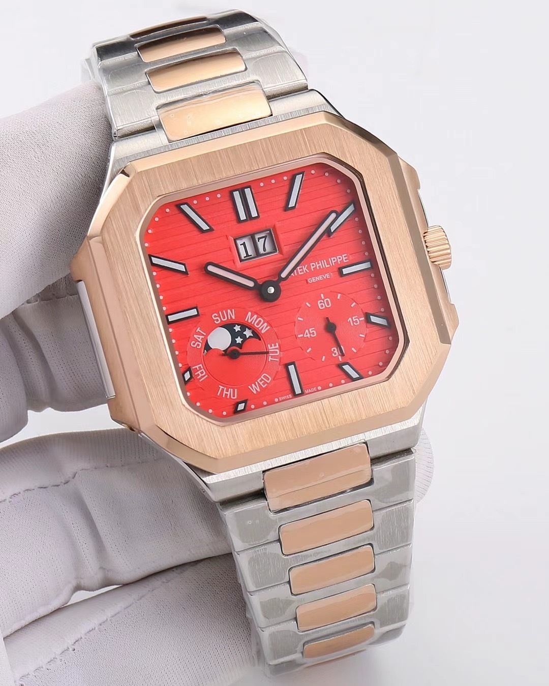 Men's Automatic Mechanical Watch 904L Stainless Steel 43 mm- PH  75
