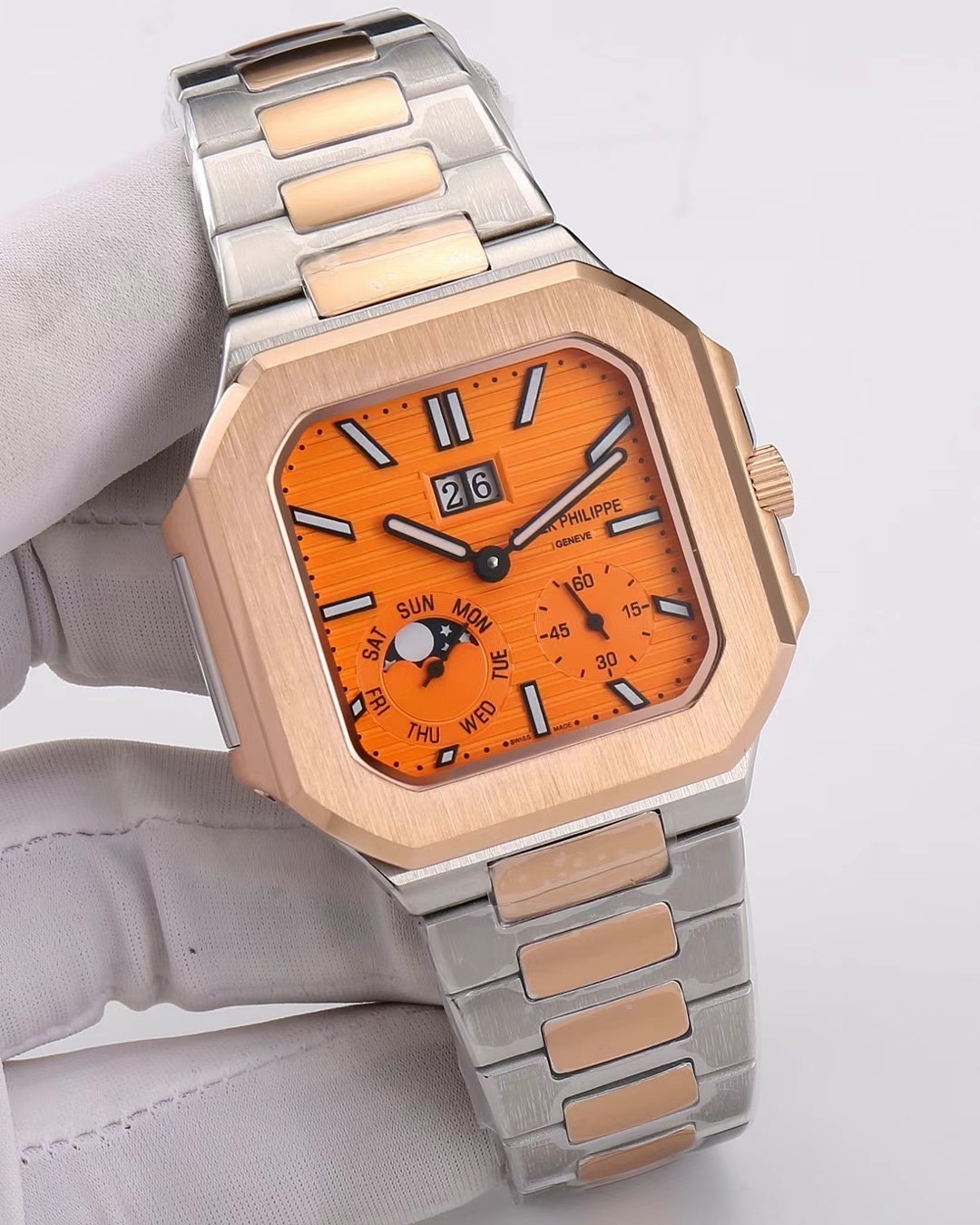 Men's Automatic Mechanical Watch 904L Stainless Steel 43 mm- PH  75