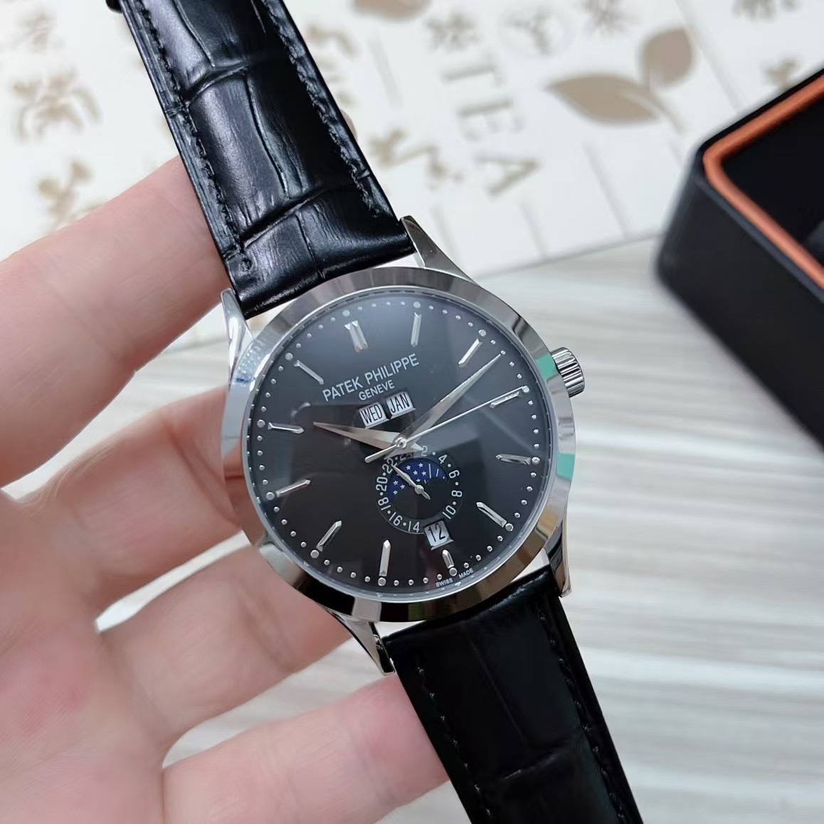 Men's Automatic Mechanical Watch 904L Stainless Steel 40 mm- PH  77