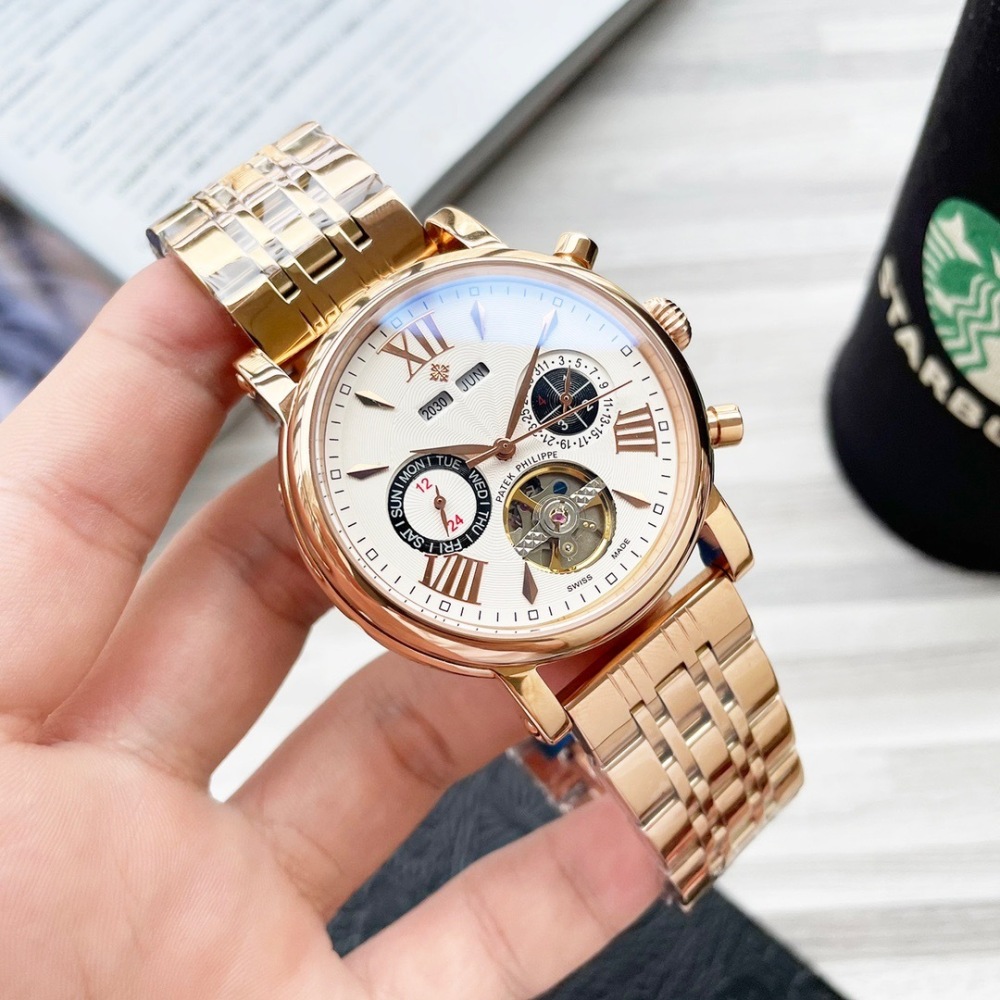 Men's Automatic Mechanical Watch 904L Stainless Steel 42 mm- PH  66