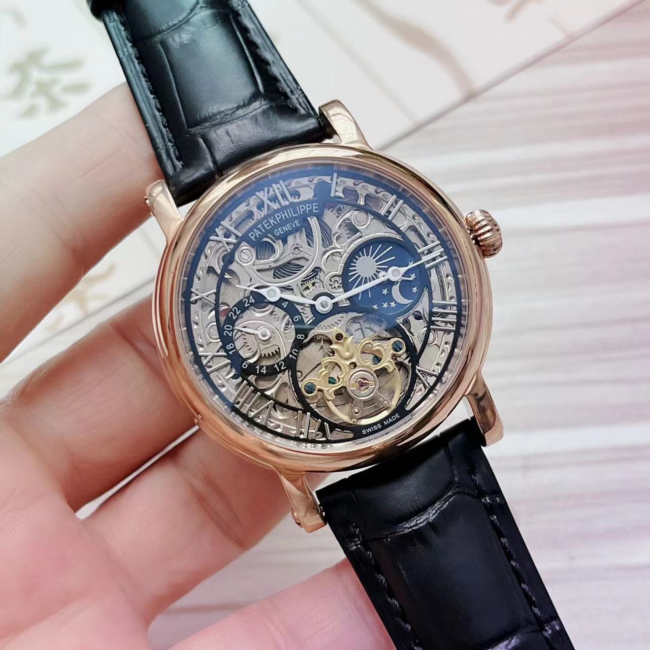 Men's Automatic Mechanical Watch 904L Stainless Steel 43 mm- PH  68