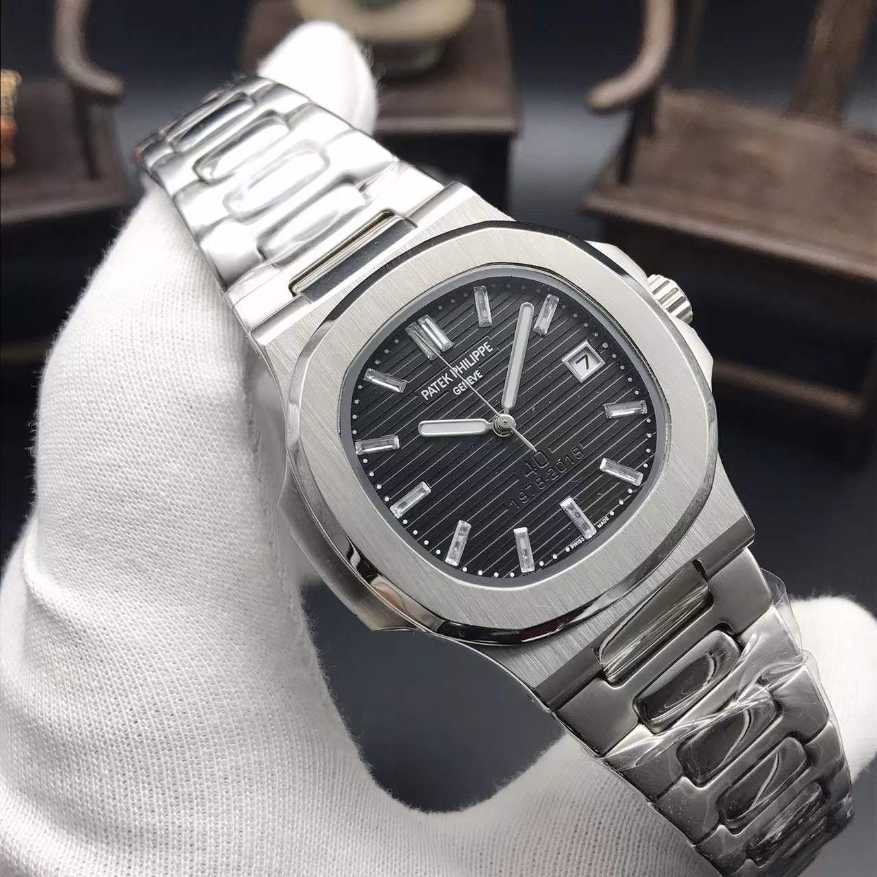 Men's Automatic Mechanical Watch 904L Stainless Steel 38 mm- PH  5