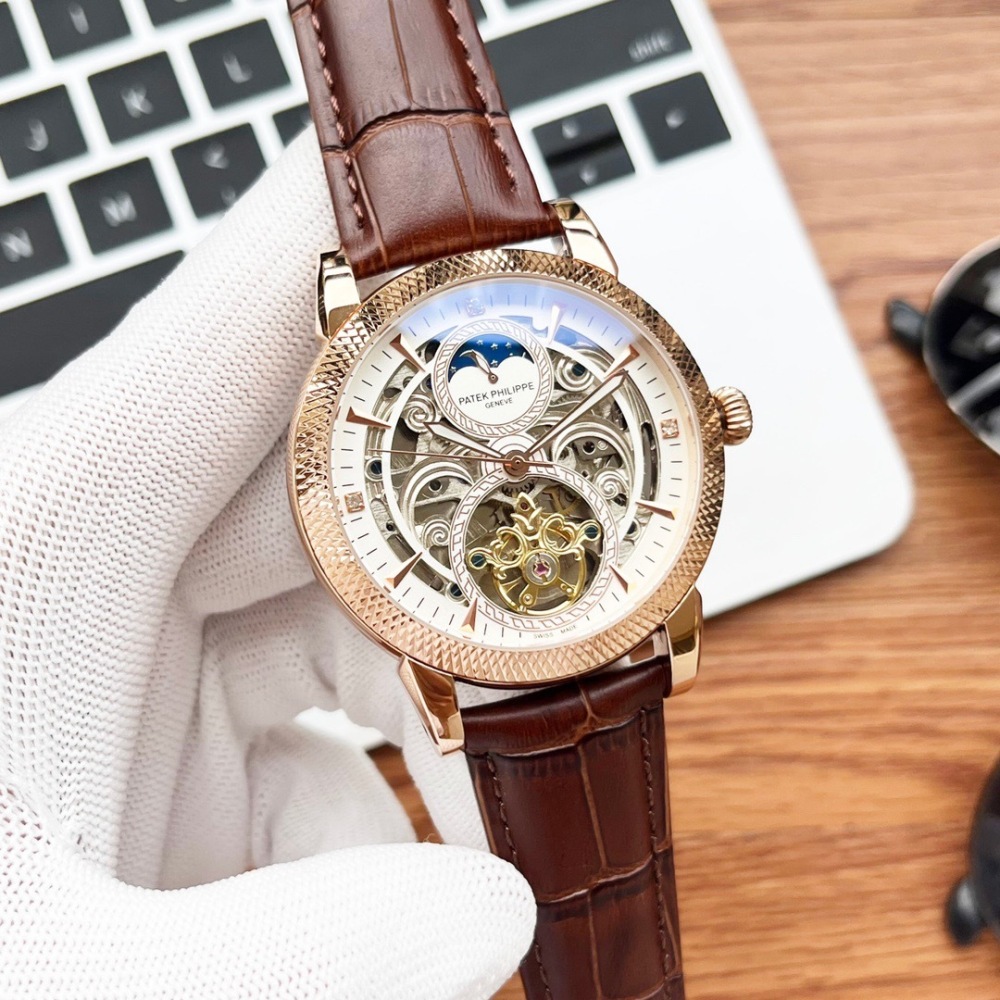 Men's Automatic Mechanical Watch 904L Stainless Steel 43  mm- PH  53