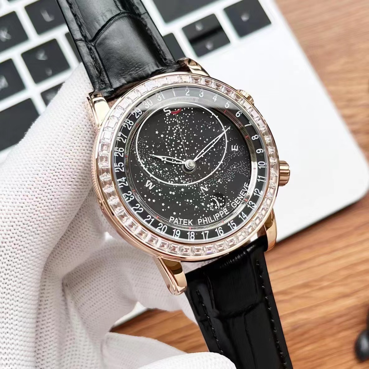 Men's Automatic Mechanical Watch 904L Stainless Steel 43  mm- PH 35
