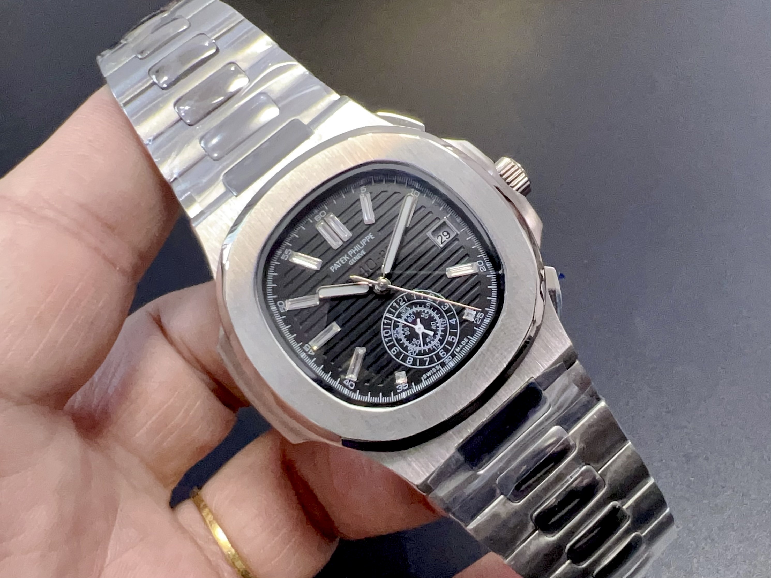 Men's Automatic Mechanical Watch 904L Stainless Steel 40  mm- PH 38
