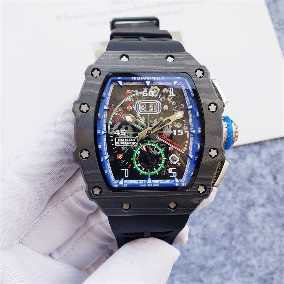 Men's Automatic Mechanical Watch 904L Stainless Steel 44  mm- RM  67