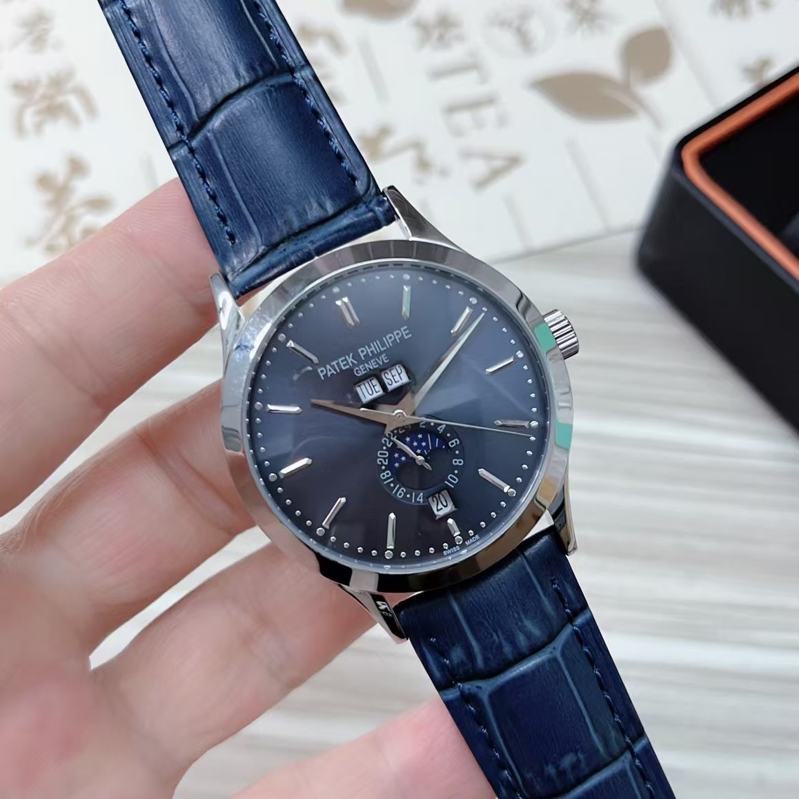 Men's Automatic Mechanical Watch 904L Stainless Steel 40 mm- PH  77