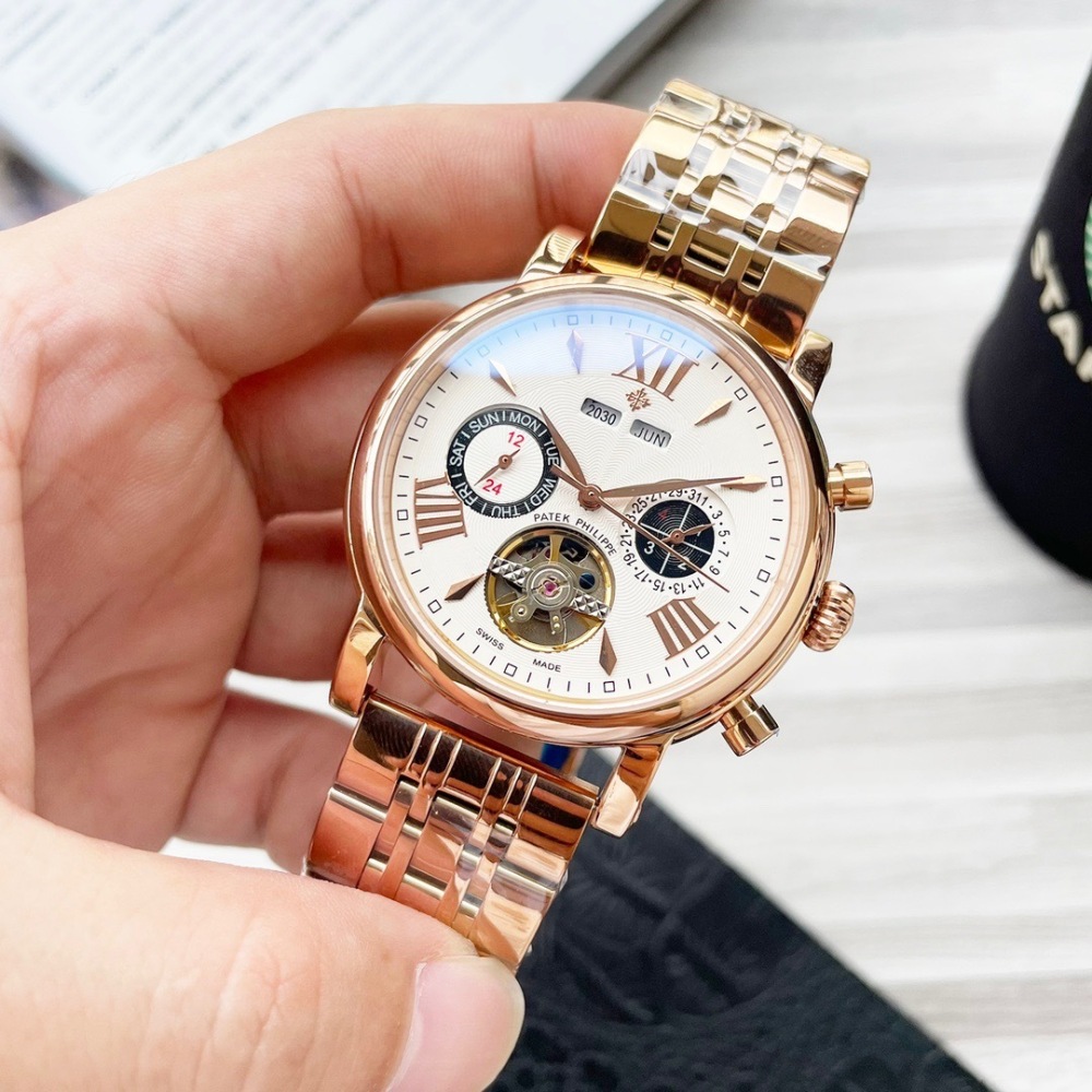 Men's Automatic Mechanical Watch 904L Stainless Steel 42 mm- PH  66