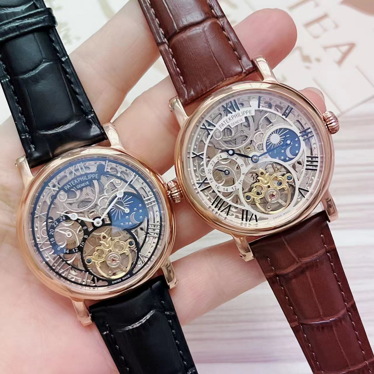 Men's Automatic Mechanical Watch 904L Stainless Steel 43 mm- PH  68