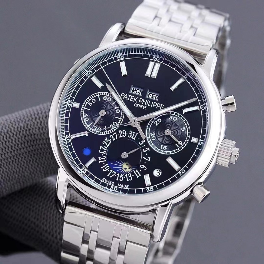 Men's Automatic Mechanical Watch 904L Stainless Steel 43 mm- PH  69