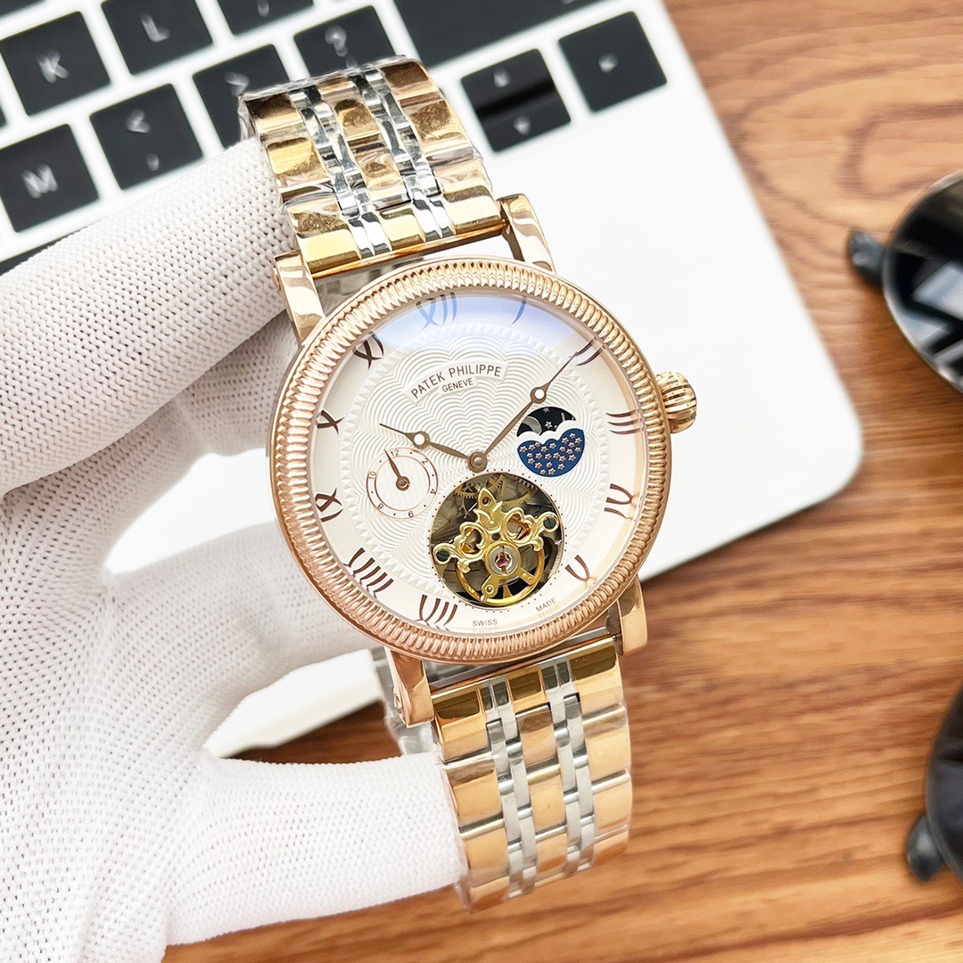 Men's Automatic Mechanical Watch 904L Stainless Steel 43  mm- PH  48