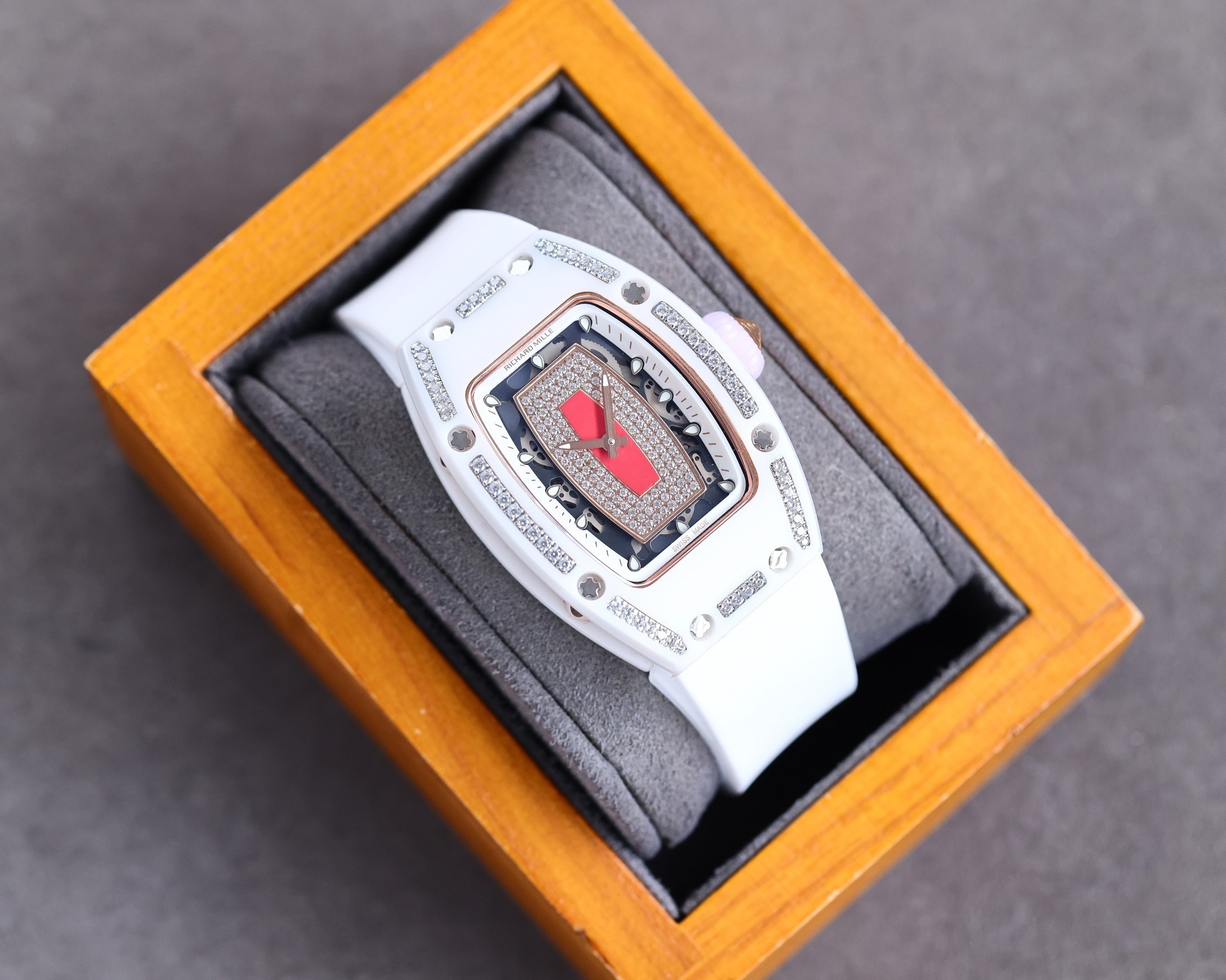 Women's Automatic Mechanical Watch 904L Stainless Steel 31mm-RM 39