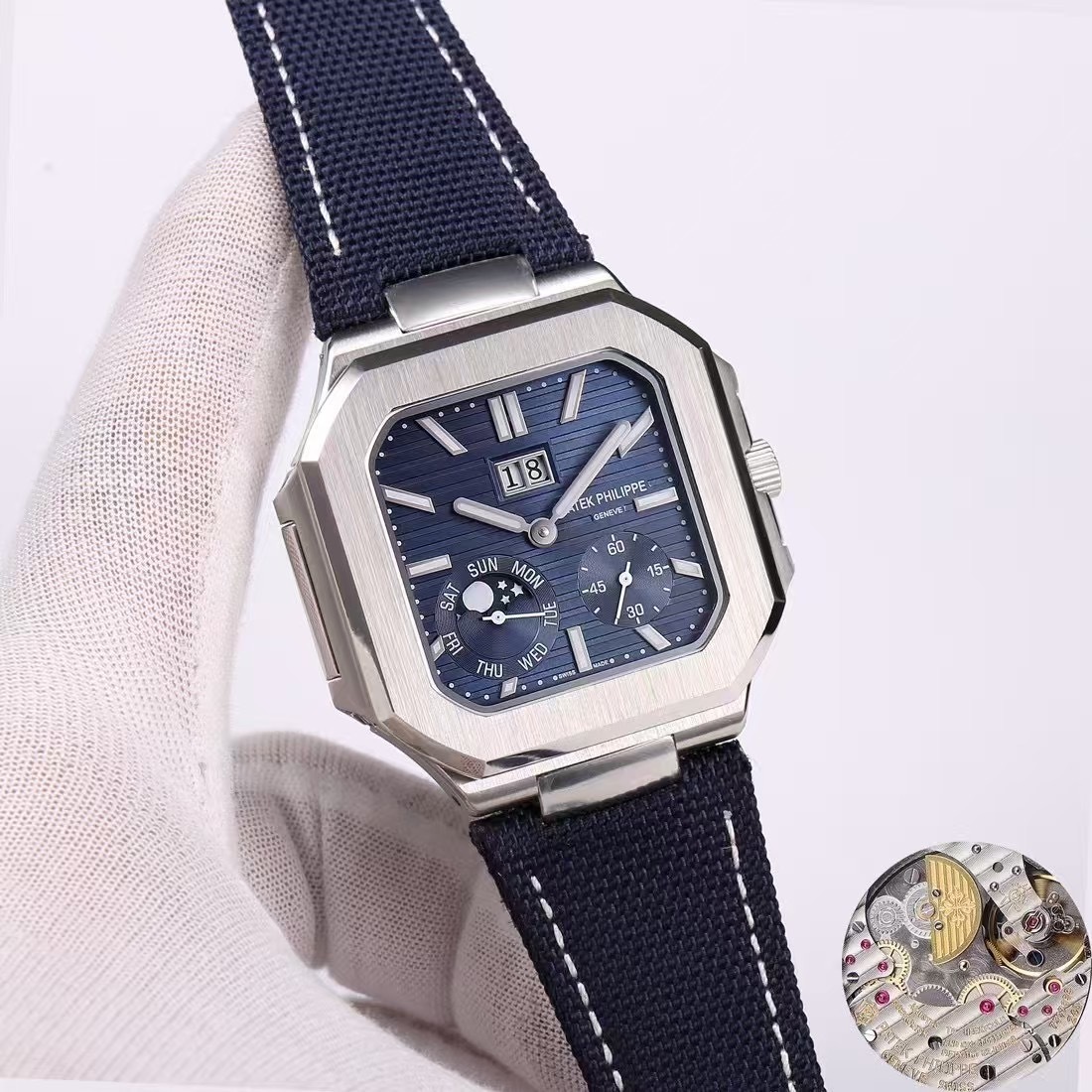 Men's Automatic Mechanical Watch 904L Stainless Steel 43 mm- PH  75