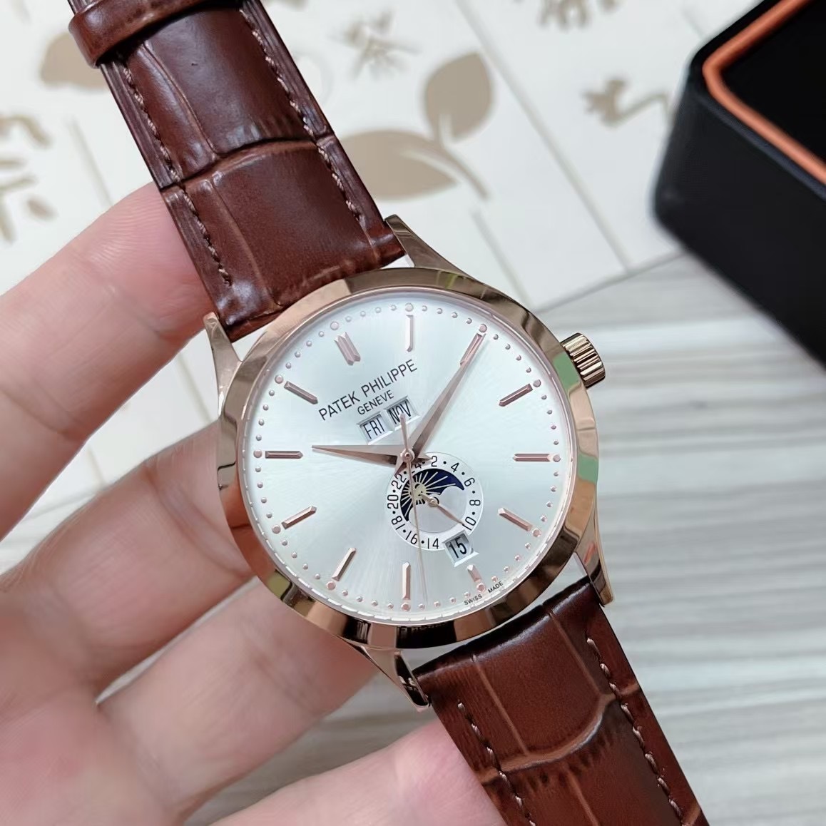 Men's Automatic Mechanical Watch 904L Stainless Steel 40 mm- PH  77