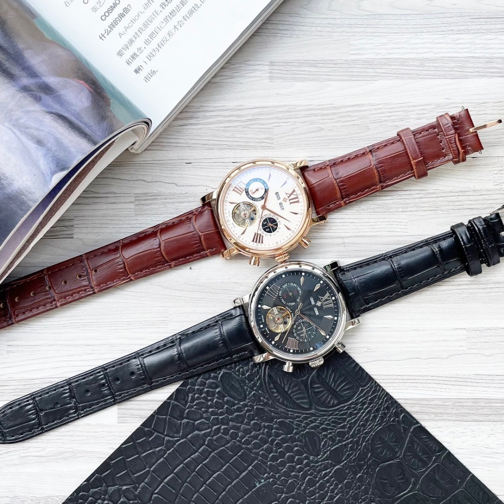 Men's Automatic Mechanical Watch 904L Stainless Steel 42 mm- PH  66
