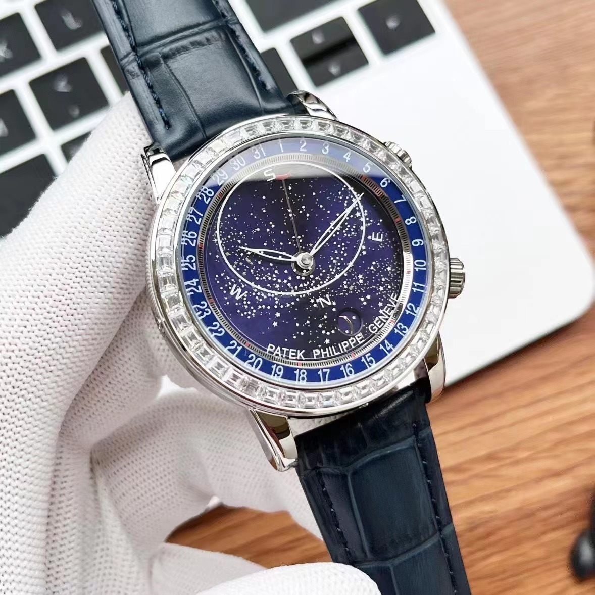 Men's Automatic Mechanical Watch 904L Stainless Steel 43  mm- PH 35