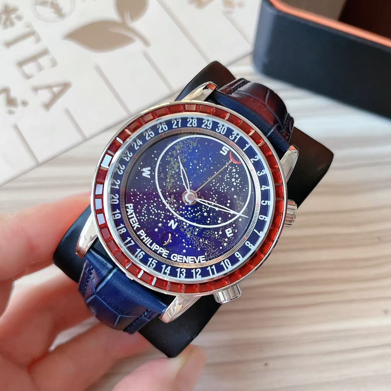 Men's Automatic Mechanical Watch 904L Stainless Steel 43 mm- PH 107