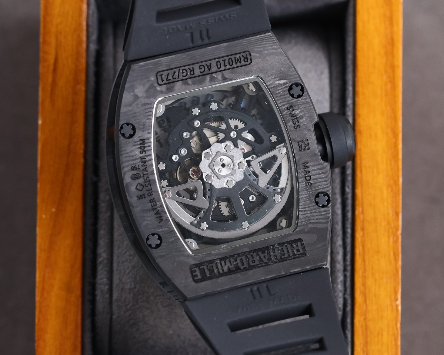 Men's Automatic Mechanical Watch 904L Stainless Steel 44  mm- RM  44