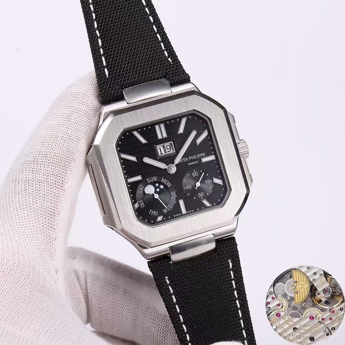 Men's Automatic Mechanical Watch 904L Stainless Steel 43 mm- PH  75