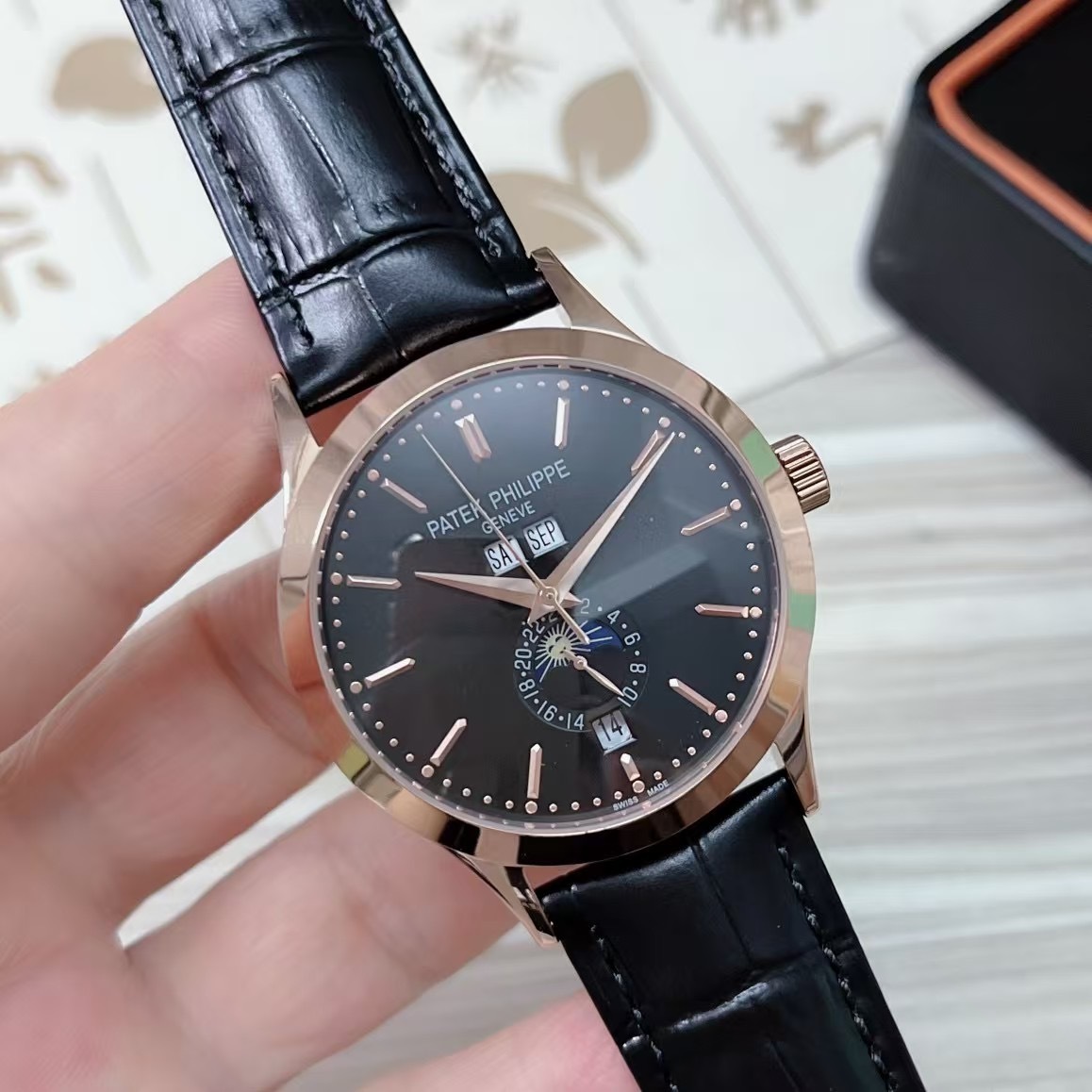 Men's Automatic Mechanical Watch 904L Stainless Steel 40 mm- PH  77