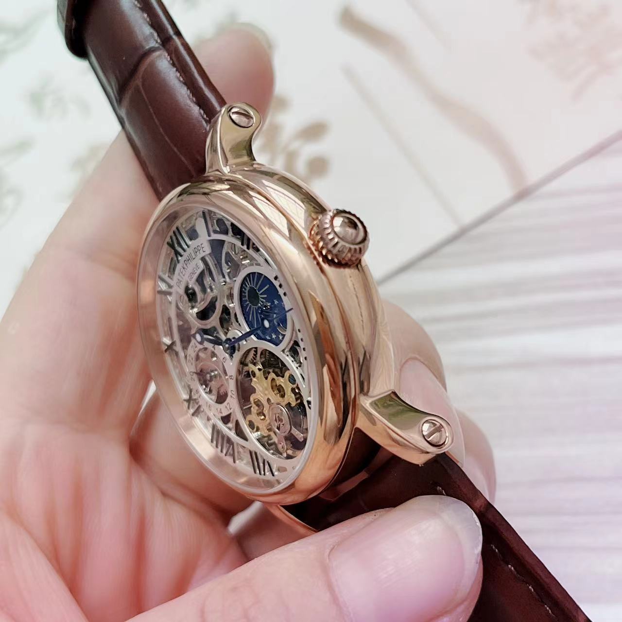 Men's Automatic Mechanical Watch 904L Stainless Steel 43 mm- PH  68