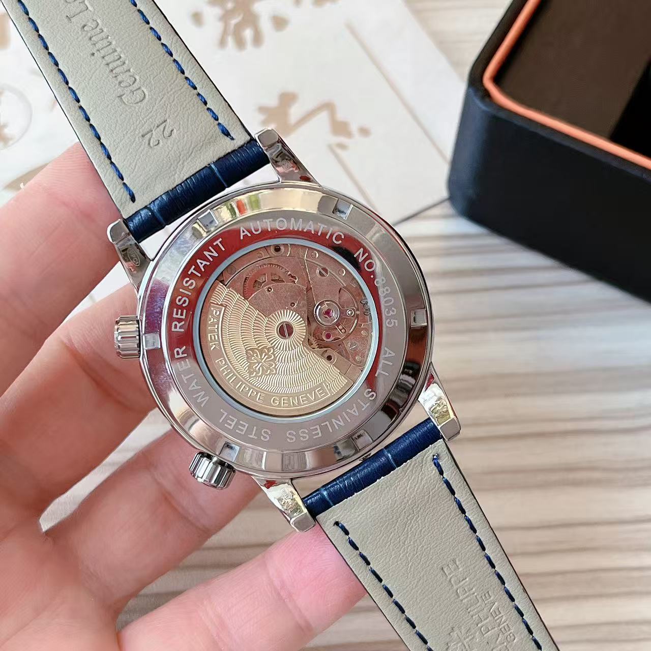 Men's Automatic Mechanical Watch 904L Stainless Steel 43 mm- PH 107