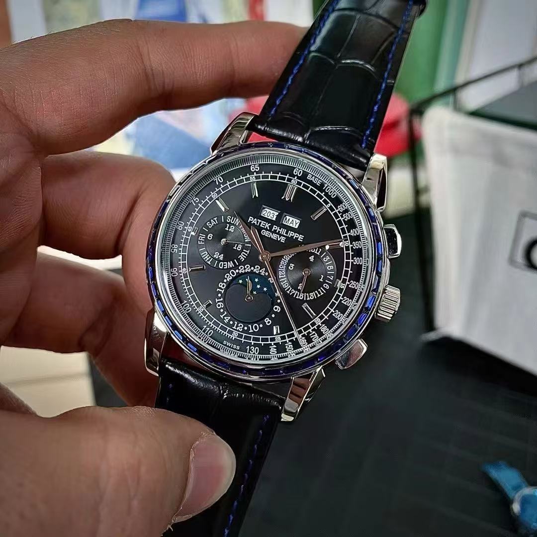 Men's Automatic Mechanical Watch 904L Stainless Steel 43 mm- PH 100