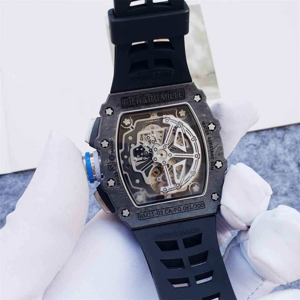 Men's Automatic Mechanical Watch 904L Stainless Steel 44  mm- RM  67