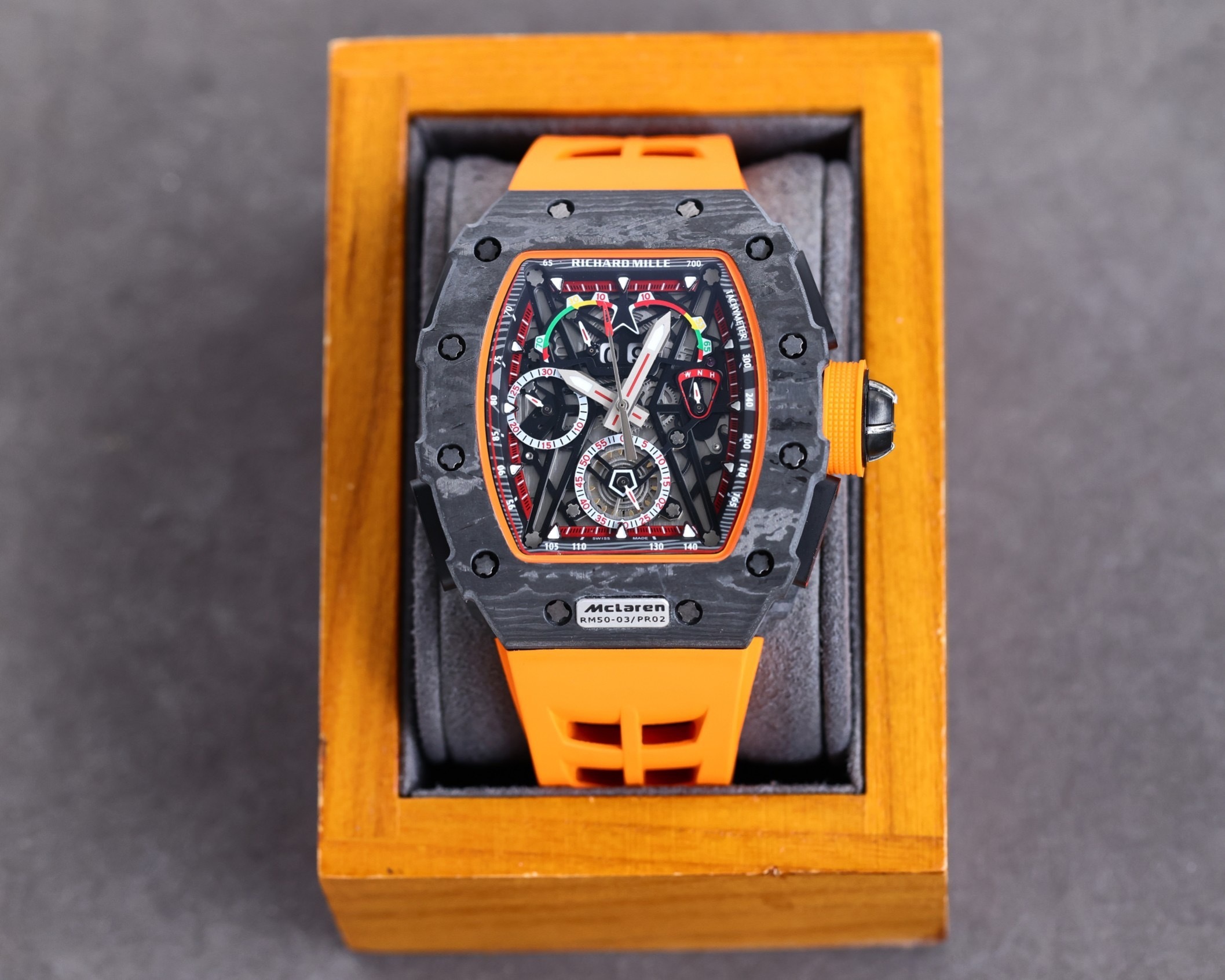 Men's Automatic Mechanical Watch 904L Stainless Steel 50x40  mm- RM  49