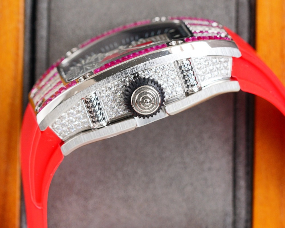 Women's Automatic Mechanical Watch 904L Stainless Steel 45x31 mm-RM 29