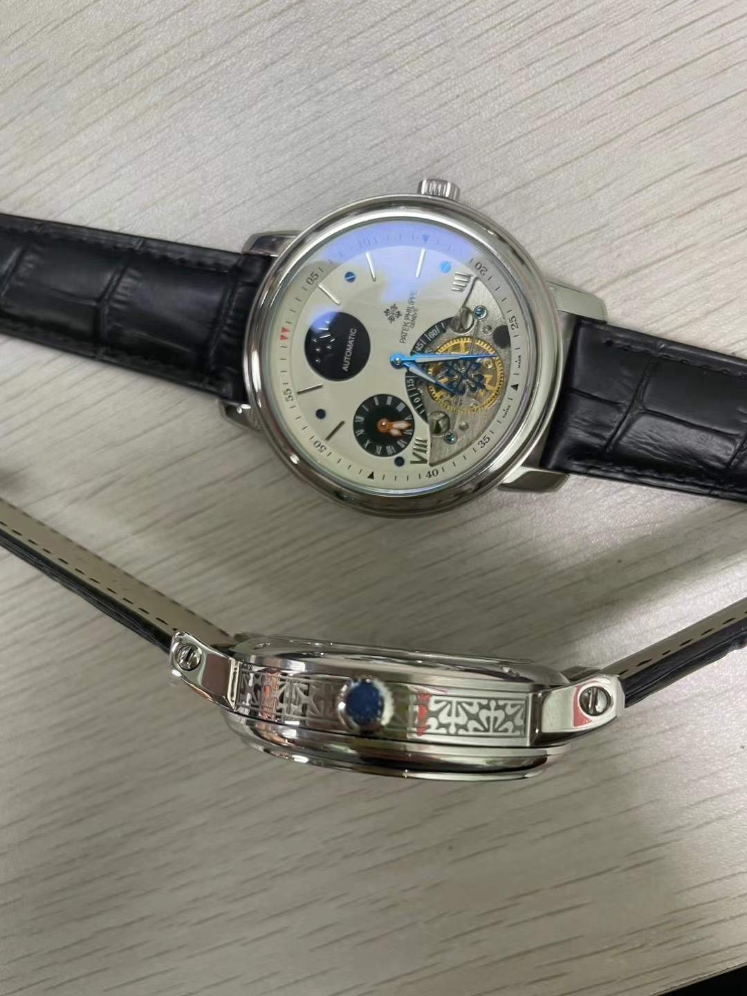 Men's Automatic Mechanical Watch 904L Stainless Steel 46 mm- PH  85