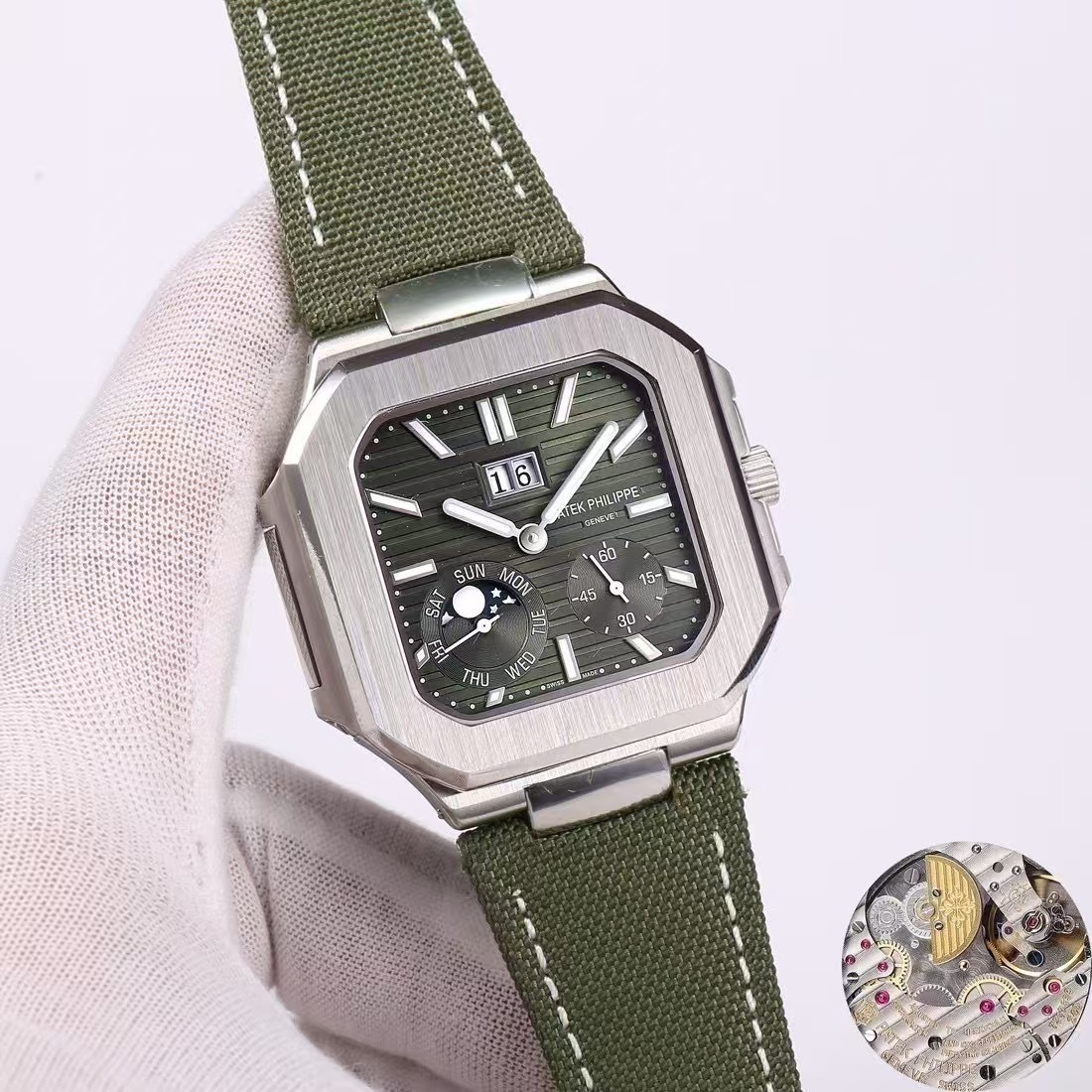 Men's Automatic Mechanical Watch 904L Stainless Steel 43 mm- PH  75